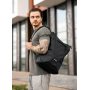 Мужской рюкзак ролл Sambag RollTop X черный оксфорд Мужской рюкзак ролл Sambag RollTop X черный оксфорд