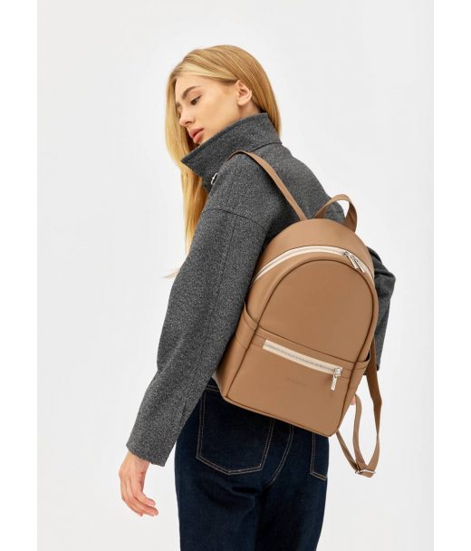 Жіночий рюкзак Sambag Dali Lite кавовий Жіночий рюкзак Sambag Dali Lite кавовий