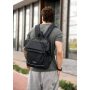 Чоловічий рюкзак Sambag Aura чорний оксфорд