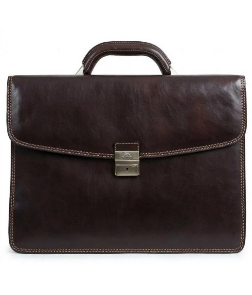 Чоловічий діловий портфель Tony Perotti 8009/42 moro (90378) Коричневий