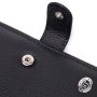 Солідний чоловічий гаманець з натуральної шкіри ST Leather 22467 Чорний
