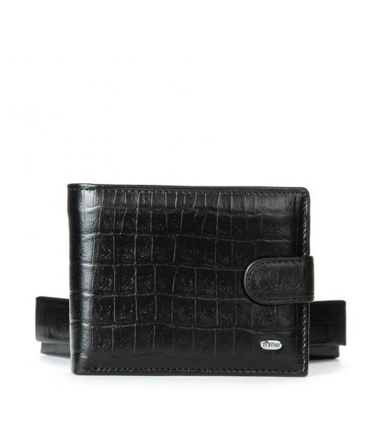 Кошелек Classic Мужской croco кожа DR. BOND MS-17CR1 black