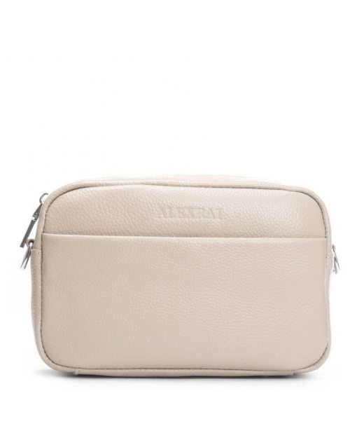 Сумка Шкіряна Жіноча Клатч ALEX RAI 3801 l.beige Сумка Шкіряна Жіноча Клатч ALEX RAI 3801 l.beige