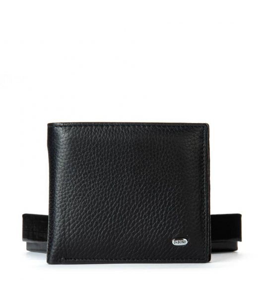 Кошелек Classic Мужской кожа DR. BOND MS-44B black