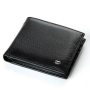 Кошелек Classic Мужской кожа DR. BOND MS-44B black