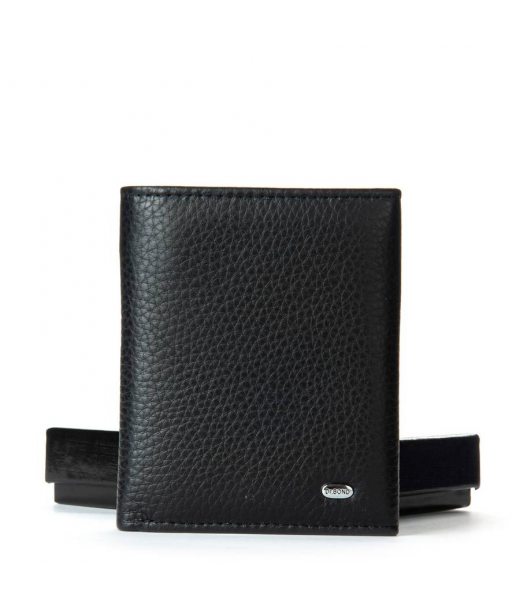 Кошелек Classic Мужской кожа DR. BOND MS-45B black