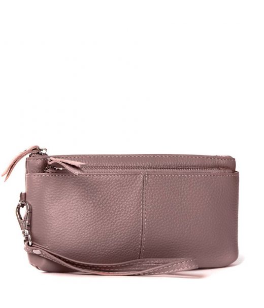 Косметичка кожа A-00276 purple Косметичка кожа A-00276 purple