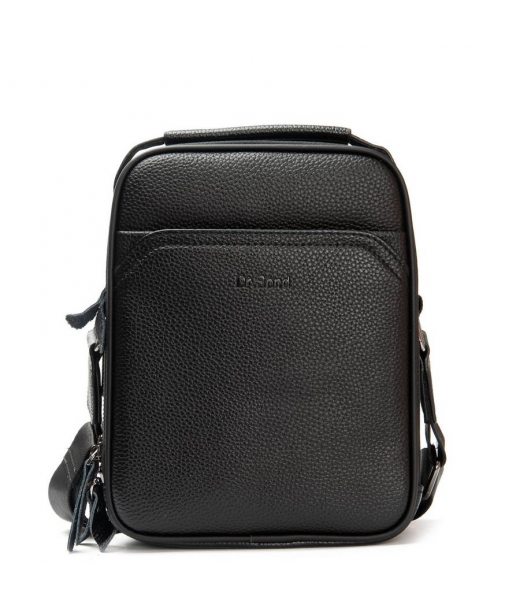 Чоловіча сумка планшет з екошкіри DR. BOND 3002-1 black Чоловіча сумка планшет з екошкіри DR. BOND 3002-1 black