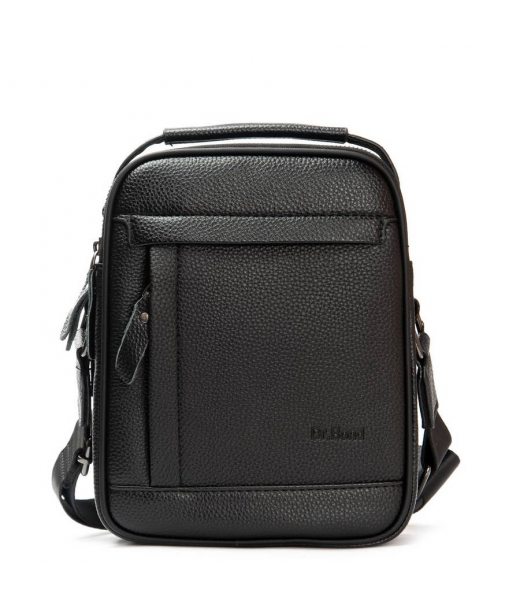 Чоловіча сумка планшет з екошкіри DR. BOND 3003-1 black Чоловіча сумка планшет з екошкіри DR. BOND 3003-1 black
