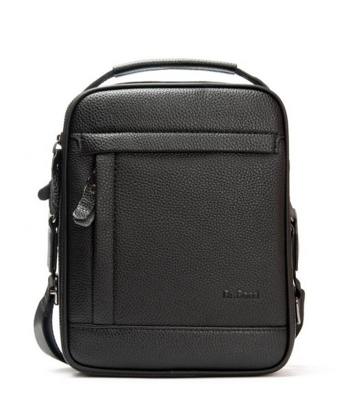 Чоловіча сумка планшет з екошкіри DR. BOND 3003-2 black Чоловіча сумка планшет з екошкіри DR. BOND 3003-2 black