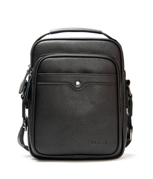 Чоловіча сумка планшет з екошкіри DR. BOND 3005-2 black Чоловіча сумка планшет з екошкіри DR. BOND 3005-2 black