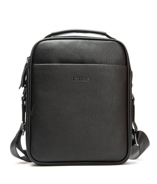 Чоловіча сумка планшет з екошкіри DR. BOND 3006-2 black Чоловіча сумка планшет з екошкіри DR. BOND 3006-2 black
