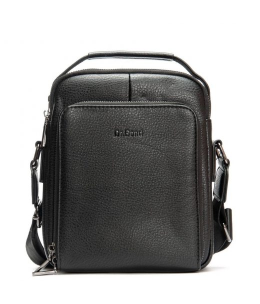 Чоловіча сумка планшет з екошкіри DR. BOND 3010-1 black Чоловіча сумка планшет з екошкіри DR. BOND 3010-1 black