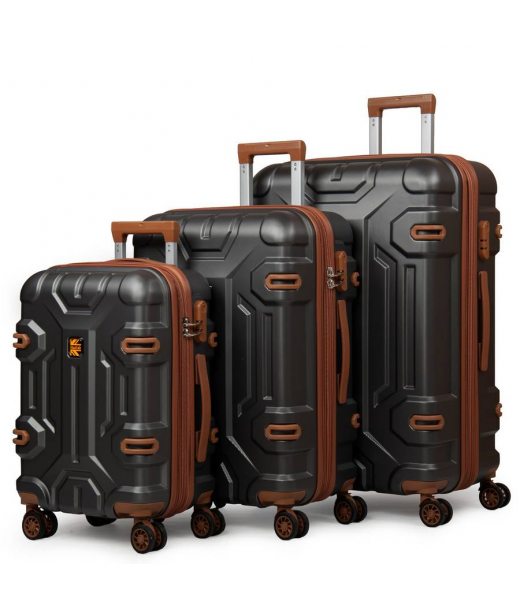 Дорожня Валіза 31 ABS-пластик FASHION A17 dark-grey Дорожня Валіза 31 ABS-пластик FASHION A17 dark-grey