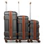 Дорожня Валіза 31 ABS-пластик FASHION A17 dark-grey