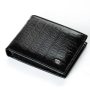 Кошелек Classic Мужской croco кожа DR. BOND MSM-8CR1 black Кошелек Classic Мужской croco кожа DR. BOND MSM-8CR1 black