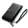 Кошелек Classic Мужской croco кожа DR. BOND MS-41CR1 black
