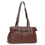 Сумка Шкіряна Жіноча Класична ALEX RAI 151-9 l.brown