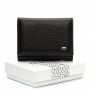 Кошелек BR Женский кожа DR. BOND WKM-1 black-bordo