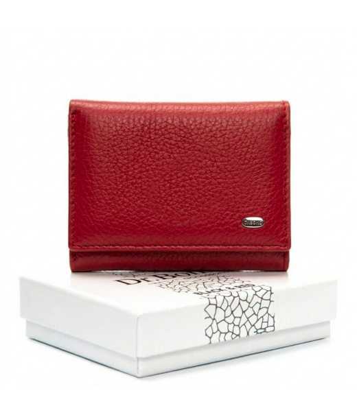 Кошелек BR Женский кожа DR. BOND WKM-1 red-black