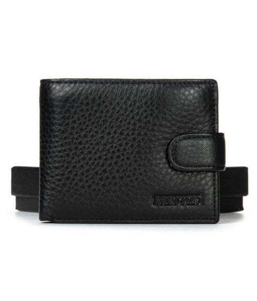 Кошелек BE Мужской кожа BRETTON 168-98 black