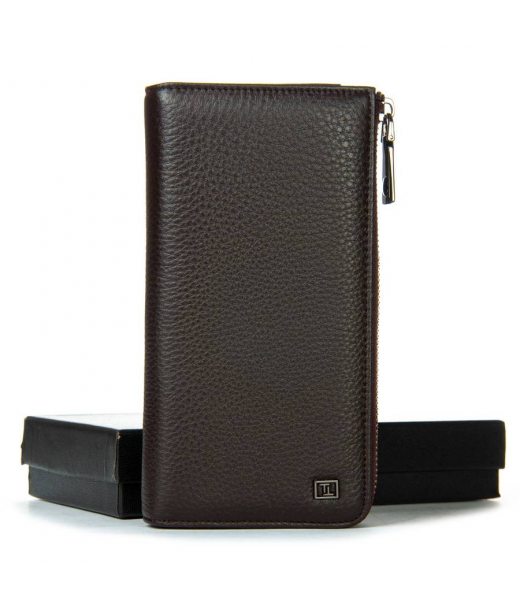 Кошелек BE Мужской кожа BRETTON 165-37 brown