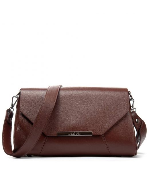 Сумка Шкіряна Жіноча Класична ALEX RAI 161-9 l.brown