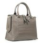 Сумка Шкіряна Жіноча Класична ALEX RAI 8542 khaki croco
