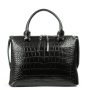 Сумка Шкіряна Жіноча Класична ALEX RAI 8542 black croco