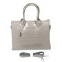 Сумка Шкіряна Жіноча Класична ALEX RAI 1561 grey croco Сумка Шкіряна Жіноча Класична ALEX RAI 1561 grey croco