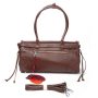 Сумка Шкіряна Жіноча Класична ALEX RAI 163-9 l.brown