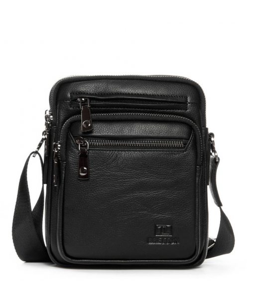 Сумка Шкіряна Чоловіча Планшет BRETTON 4030-5 black