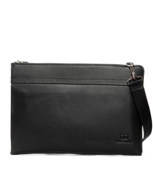 Сумка чоловіча папка шкіряна BRETTON 9522-1 black