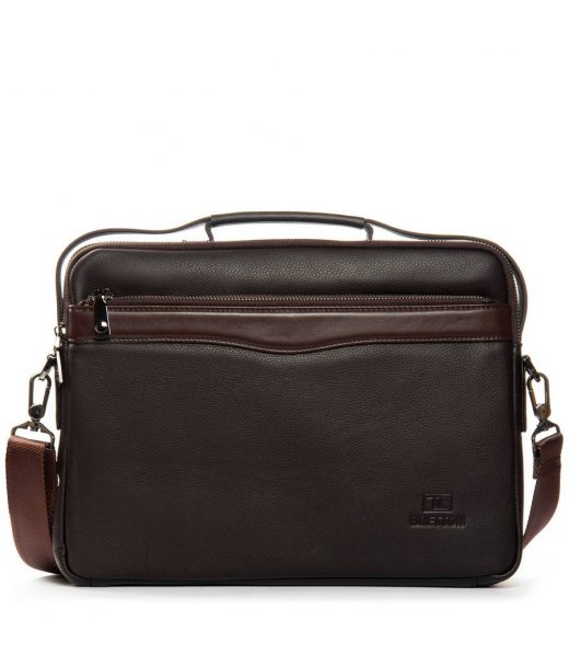 Сумка Чоловіча Портфель шкіра BRETTON 3707-8 brown