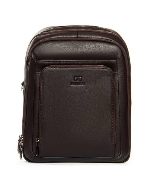 Рюкзак Шкіряний Міський BRETTON 1650-16 brown