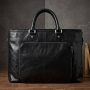 Жіночий діловий портфель Tony Perotti натуральна шкіра Italico 9625 nero (90441) Чорний