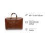 Деловой портфель из гладкой глянцевой натуральной кожи Tony Perotti 20920_1 (8098 cognac) Коньячный