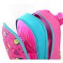 Шкільний каркасний рюкзак YES SCHOOL 29х38х15 см 16 л для дівчаток H-12 Smiley (554497)