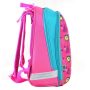 Шкільний каркасний рюкзак YES SCHOOL 29х38х15 см 16 л для дівчаток H-12 Smiley (554497)