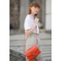 Жіноча шкіряна сумка-кроссбоді Lola Живий корал - BN-BAG-35-living-coral BlankNote