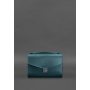 Жіноча шкіряна сумка-кроссбоді Lola зелена - BN-BAG-35-malachite BlankNote