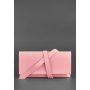 Кожаный женский тревел-кейс Voyager 1.0 Розовый - BN-TK-1-pink-peach BlankNote