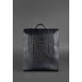 Женский кожаный черный рюкзак Blackwood - BN-BAG-29-bw BlankNote 