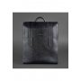 Женский кожаный черный рюкзак Blackwood - BN-BAG-29-bw BlankNote 