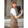 Кожаная плетеная женская сумка Пазл S черная Crazy Horse - BN-BAG-31-g-kr BlankNote