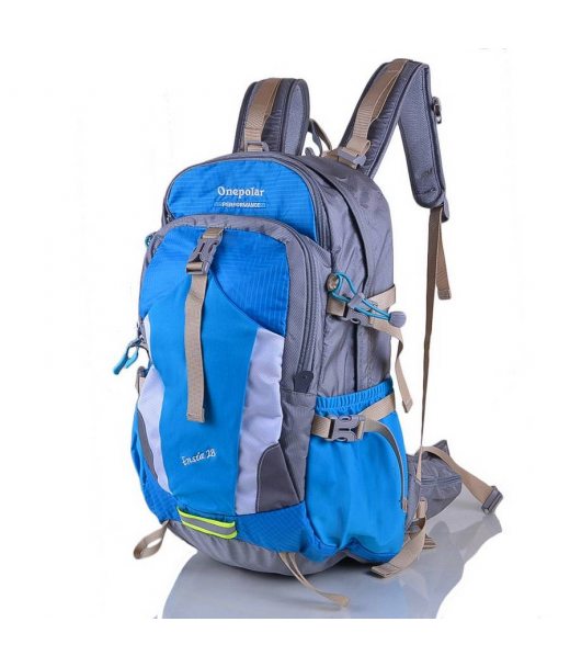 Жіночий трекінговий рюкзак ONEPOLAR (ВАНПОЛАР) W1729-blue