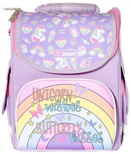 Рюкзак школьный каркасный SMART PG-11 Unicorn 558047
